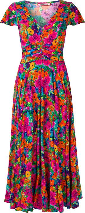 Actual product image Joe Browns PETITE Lace Panel Shirred Maxi (34)
