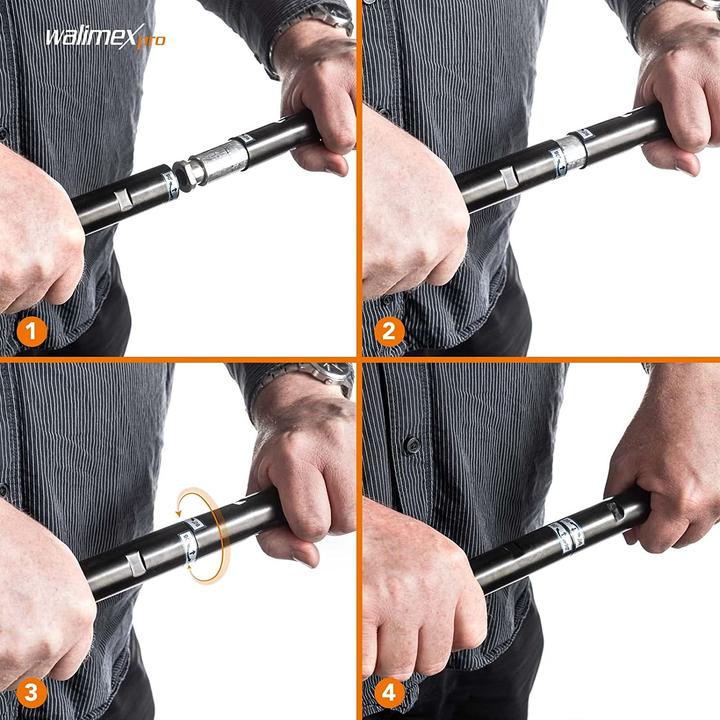 Actual product image Walimex 3-fold background system + bag (290 cm, 250 cm)