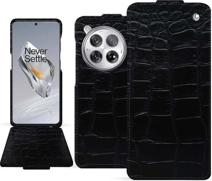 Actual product image Noreve Vertical leather shell (OnePlus 12)