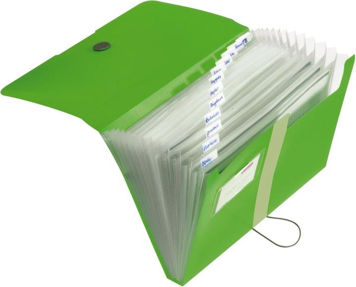 Produktbild Herlitz Fächermappe easy orga to go Papierformat: DIN A4 Farbe Apfel Material des Einbandes: Polypropylen (A4, 1 x)