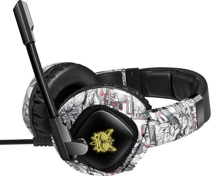 Produktbild Onikuma Gaming headphones K19 Camou White (Kabelgebunden)