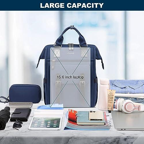 Produktbild Only-Bags.Store Rucksack, Laptop Schulrucksack Teen 15.6 Zoll mit Datenkabeltasche & USB-Ladeanschluss