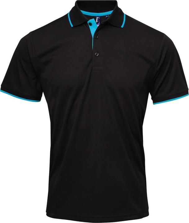 Produktbild Premier Kontrast Coolchecker Polo Shirt (XXL)