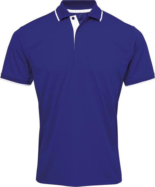 Premier Kontrast Coolchecker Polo Shirt