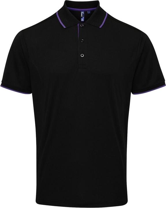 Premier Kontrast Coolchecker Polo Shirt