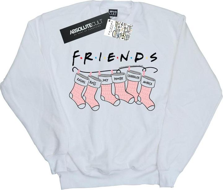 Friends Christmas Stocking Logo Sweatshirt