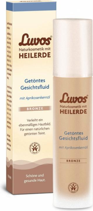 Produktbild Luvos Getöntes Gesichtsfluid bronze Naturkosmetik mit Heilerde