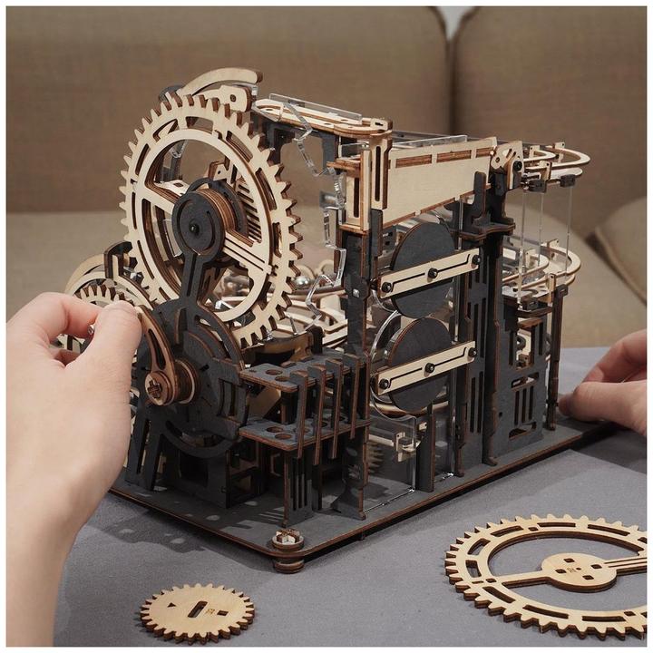 Actual product image Rokr Marble run Night City