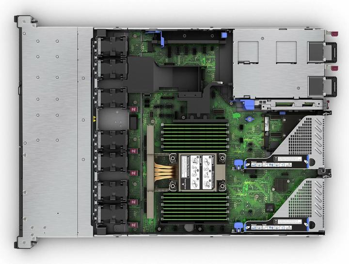 Produktbild HPE ProLiant DL320 Gen11 1HE Xeon-S 4510 12-Core 2.4GHz 2x32GB-R 8xSFF Hot Plug 2x480GB SSD MR408i-o (Intel Xeon Silver 4510, 64 GB, Rack Server)