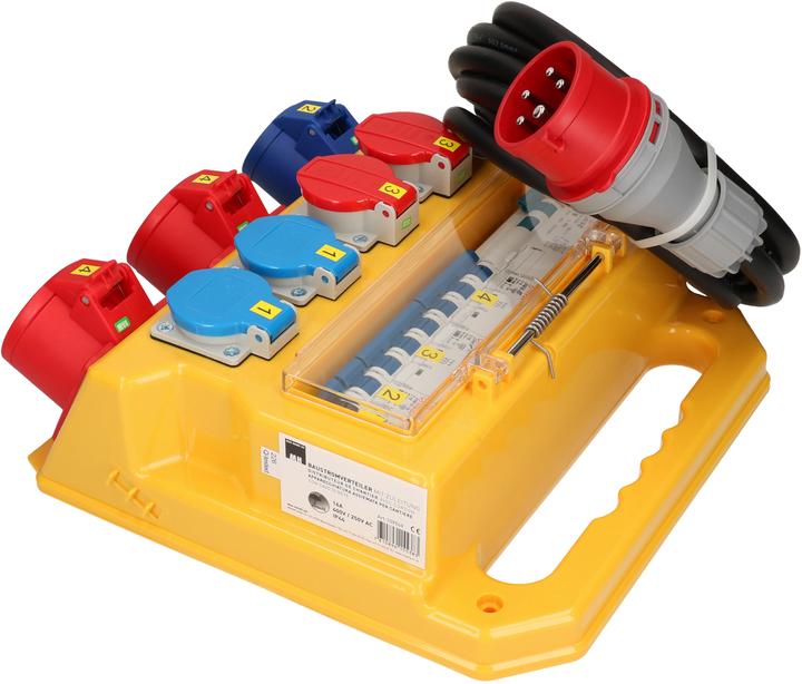 Immagine prodotto Max Hauri Distribuzione di energia elettrica in cantiere (CEE 7/3, CEE 16/3, CEE 16/5)