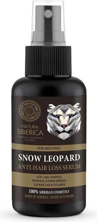 Actual product image Natura Siberica Men Snow Leopard Anti-Hair Loss Serum 100ml (100 ml)