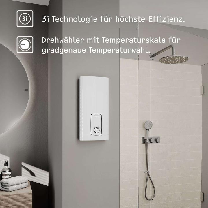 Produktbild Stiebel Eltron DHB 18 ST Trend 25A Elektronischer Durchlauferhitzer, gradgenaue Temperatur dank 3i Technologie