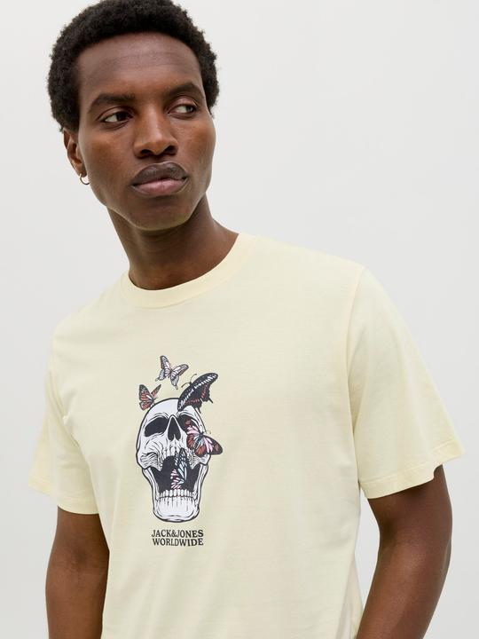 Image du produit Jack & Jones Gedruckt Rundhalsausschnitt T-shirt T-shirt (S)
