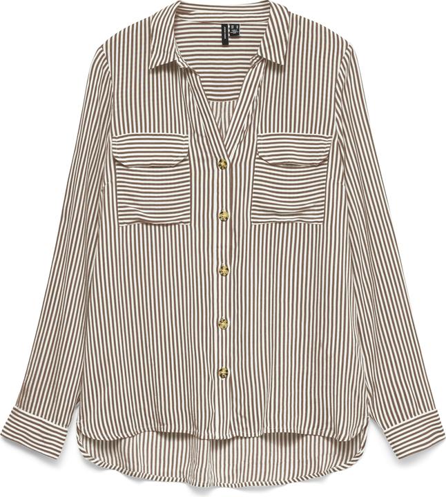 Vero Moda Vmbumpy L/S Shirt New Wvn Ga Noos
