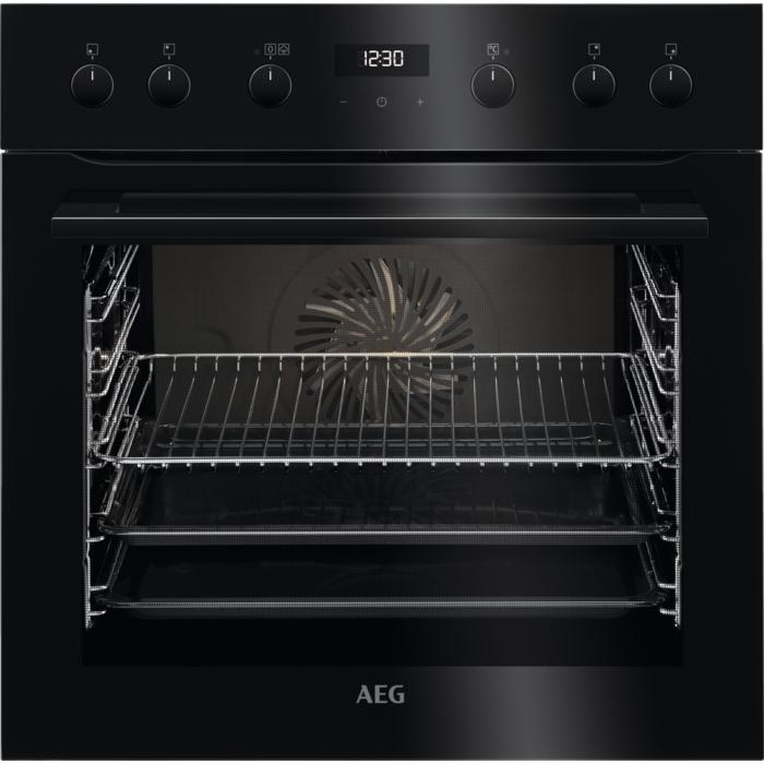 Actual product image AEG ECS455020B SW BUILT-IN COOKER STEAMBAKE