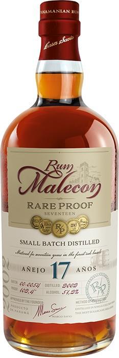 Actual product image Malecon Añejo 17 Años RARE PROOF 2006 in wooden box