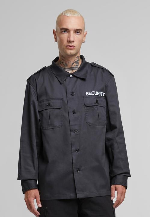 Produktbild Brandit Security US Langarm-Shirt, Schwarz Grösse 3XL (3XL)