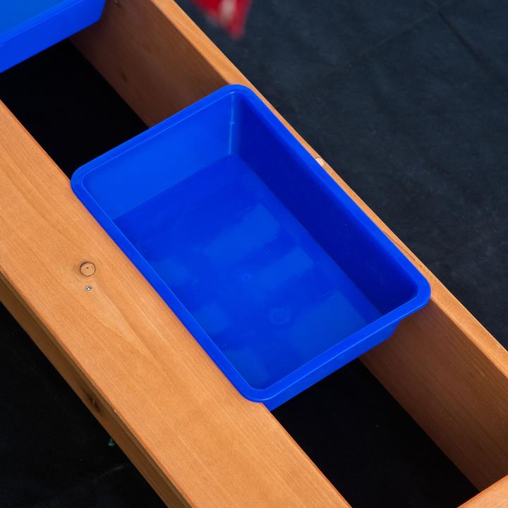 Produktbild Outsunny Sandkasten mit höhenverstellbarem Dach