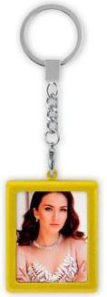 Actual product image ZEP Photo key ring AA9G Gold 35x45 mm (3.5 x 4.5 cm)