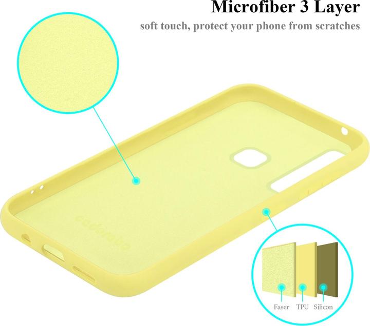 Produktbild Cadorabo TPU Liquid Silicone Case Hülle für Samsung Galaxy A9 2018 (Samsung Galaxy A9 (2018))