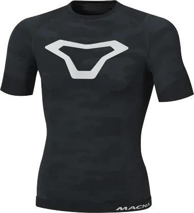 Macna BASE LAYER COOL Unterziehshirt schw.-grau-silber S-M (S/M)