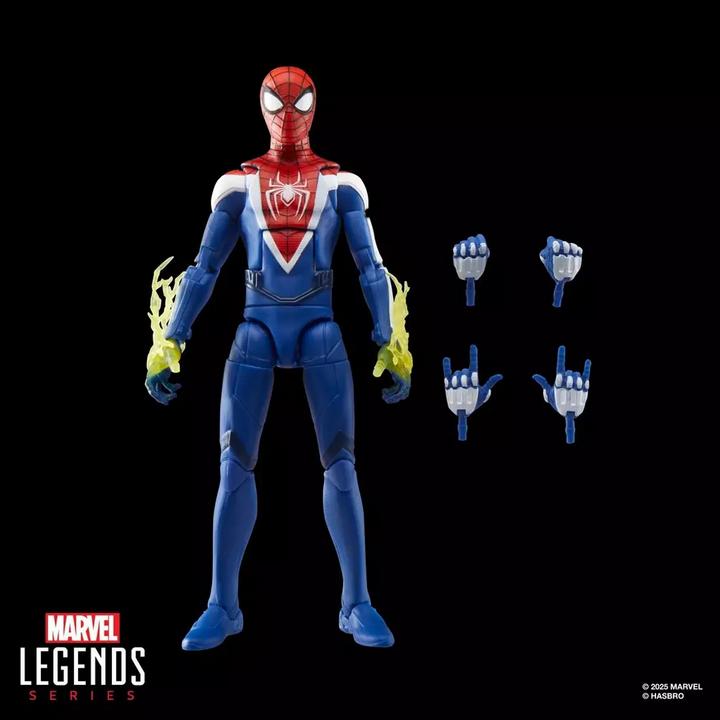 Produktbild Hasbro Spider-Man 2 Marvel Legends Gamerverse Actionfigur Miles Morales (Upgraded Suit Style) 15 cm