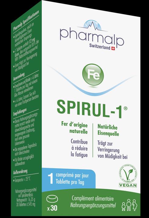 Produktbild Pharmalp Tablette (30 Stück, Tabletten, 33 g)