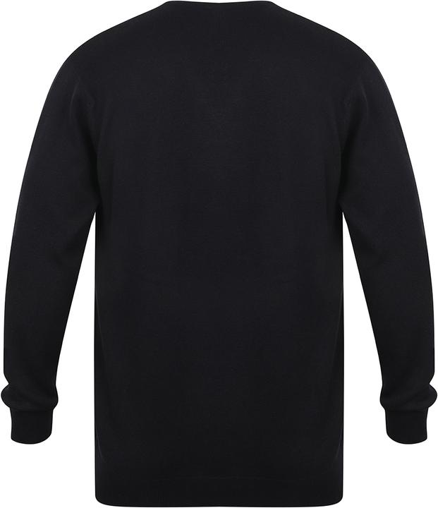 Actual product image Henbury Fine knit jumper Sweatshirt with V-neck (3XL)