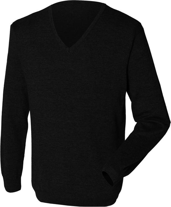 Henbury FeinstrickPullover Sweatshirt mit VAusschnitt