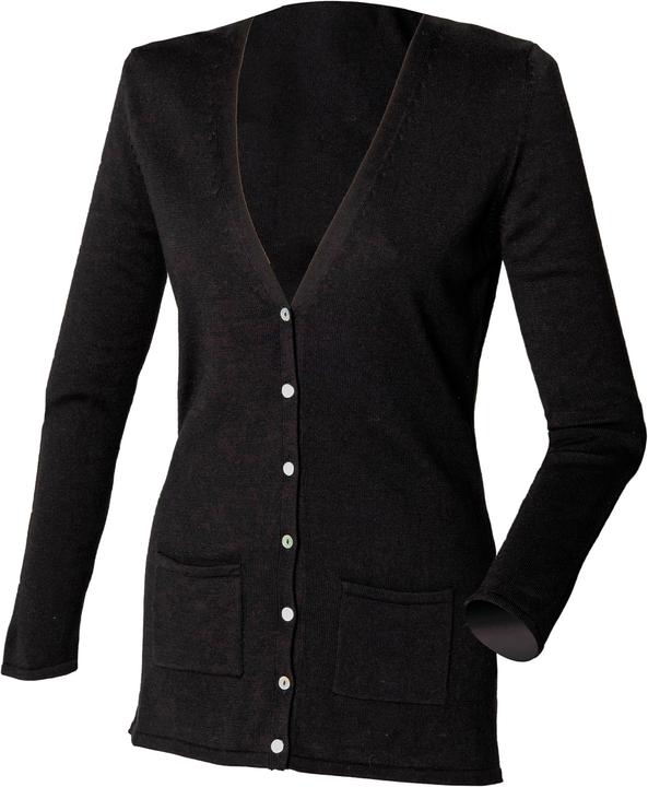 Produktbild Henbury Strickjacke mit VAusschnitt (L)