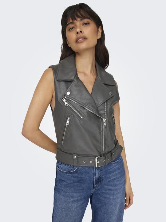 Produktbild Only Kunstleder Weste Kunstlederjacke (XS)