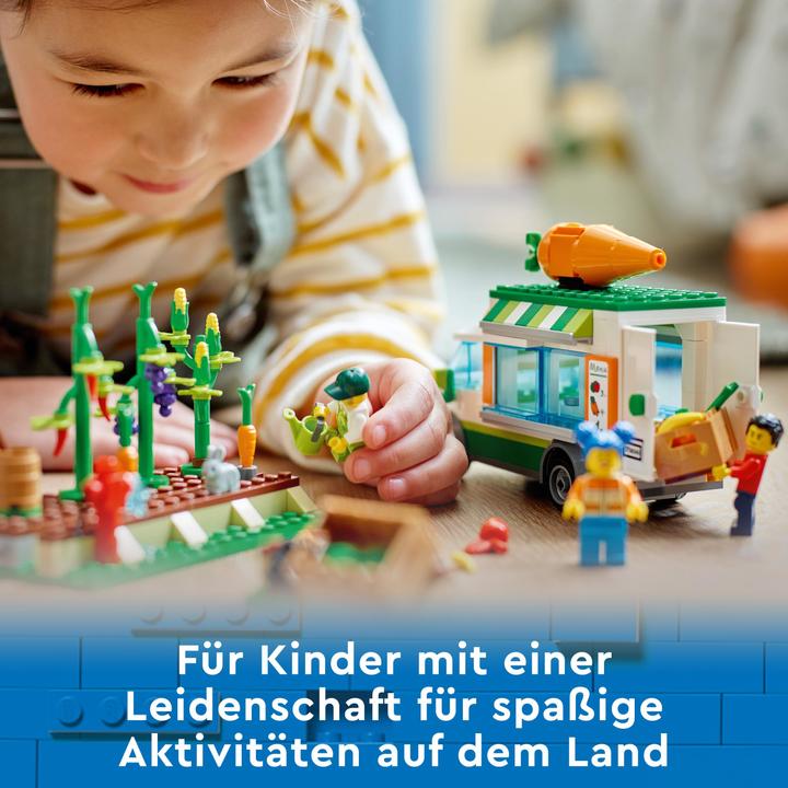 Actual product image LEGO Vegetable delivery truck (60345, LEGO City)