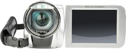 Actual product image Toshiba Camileo X100, Full HD camcorder, 1080p, silver (10 x)