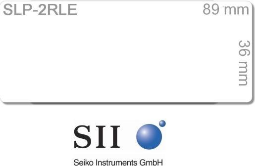 Immagine prodotto Seiko Etichette bianche 36x89mm SLP-2RLE SLP-200 260 pz. 2 rotoli ciascuno
