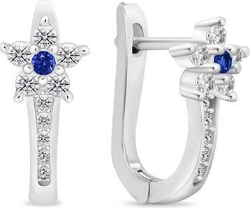 Produktbild Brilio Silver - Beautiful silver earrings with zircons EA1005WB