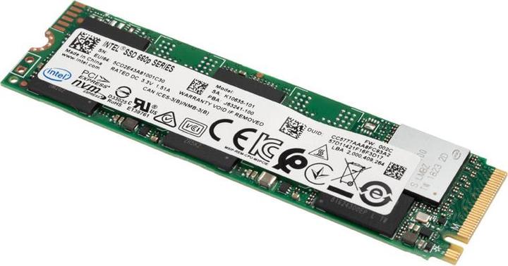 Productafbeelding Intel 660p - Detailhandel (1000 GB, M.2 2280)