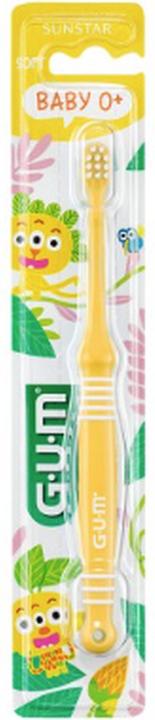 Produktbild GUM Baby Zahnbürste 0-2 Jahre gelb (Weich, 1 x)
