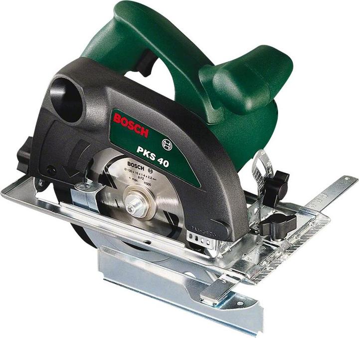 Actual product image Bosch Home & Garden PKS 40 portable circular saw, with Optiline Wood circular saw blade