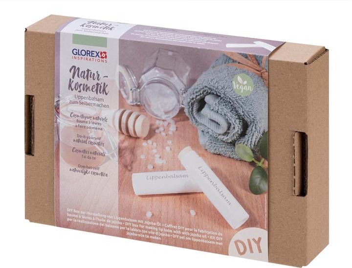 Immagine prodotto Glorex Set completo di cosmetici naturali "Balsamo labbra con olio di jojoba