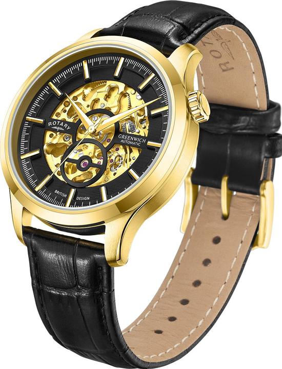 Image du produit Rotary GS02948/04 Greenwich automatique Montre homme 42mm 5ATM (Montre analogique, 42 mm)