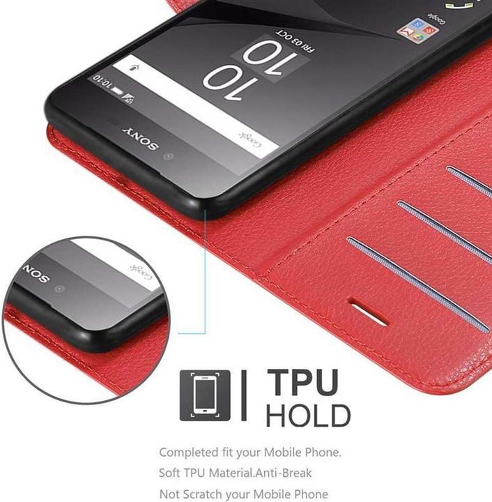 Actual product image Cadorabo Book with stand function cover (Sony Xperia Z5 Premium)