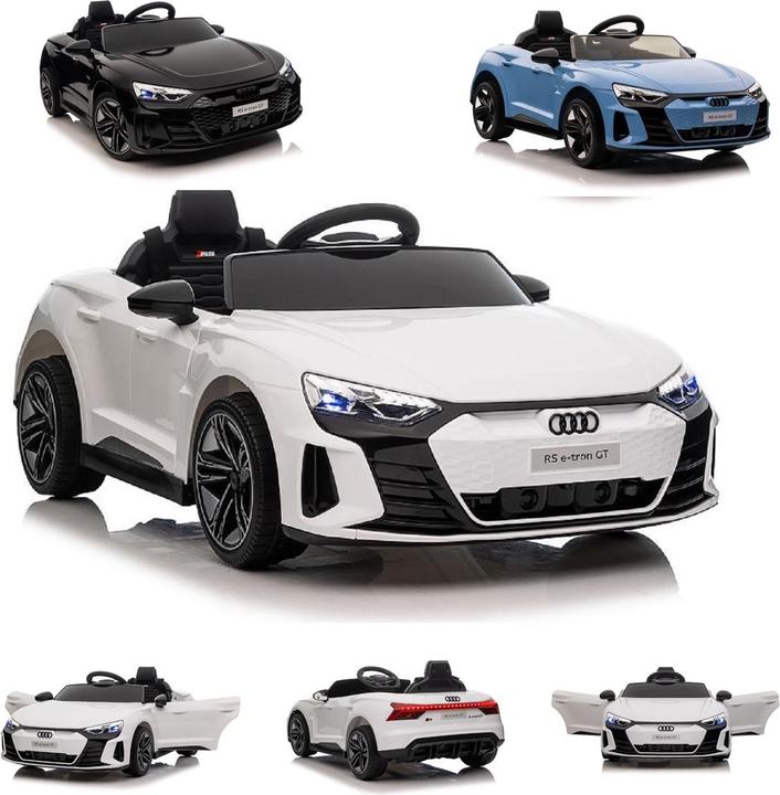 Produktbild Es-toys Kinderfahrzeug - Elektro Auto "Audi RS E-Tron" - Lizenziert - 12V7AH Akku Und 4 Motoren- + MP3 + Led (12 V)