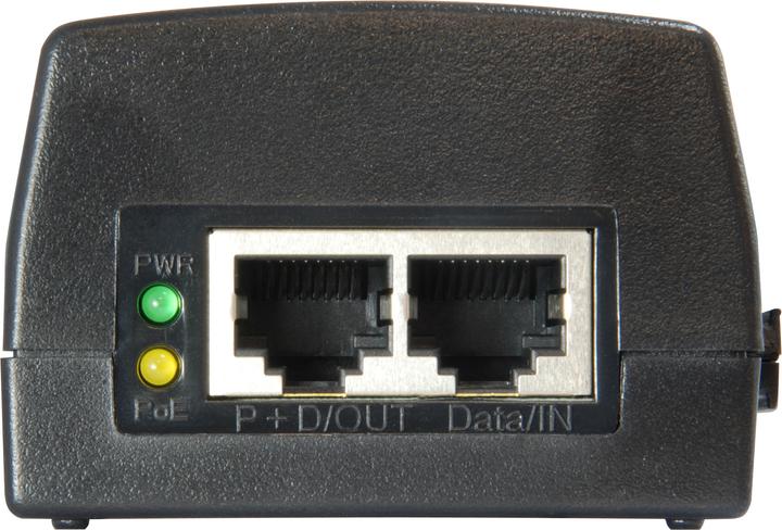 Produktbild LevelOne GE PoE-Injektor Adapter POI-3010 PoE (802.3at (PoE+), 802.3af (PoE), 30 W)