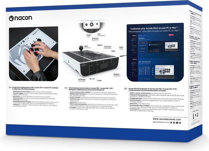 Produktbild Nacon Gaming Arcade Stick Daija (PC, PS5, PS4)