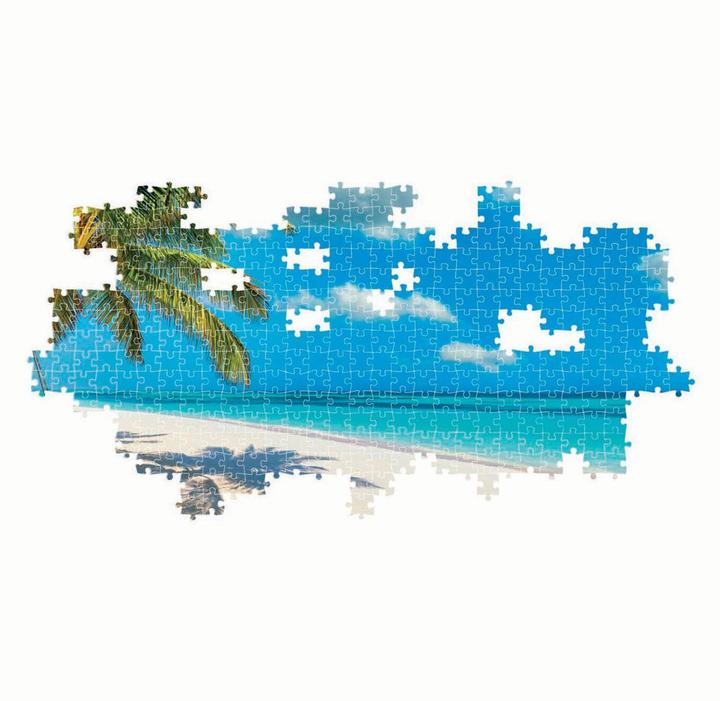 Actual product image Clementoni Panorama Meer Strand teilig (1000 pieces)