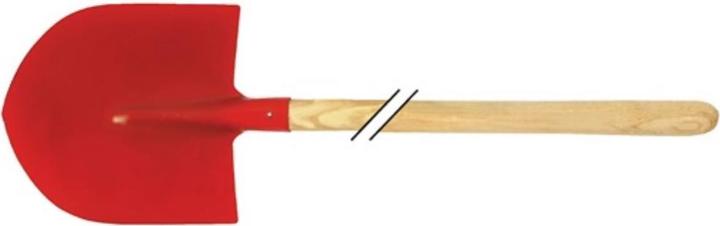 Actual product image Krumpholz Frankfurt shovel size 5 300 x 270 mm with ash handle with ash handle