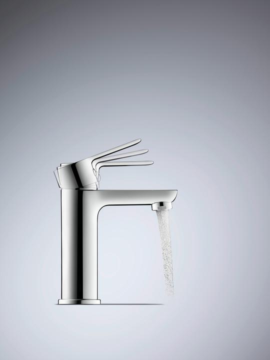 Actual product image Duravit Single lever basin mixer A.1 M without pop-up waste chrome