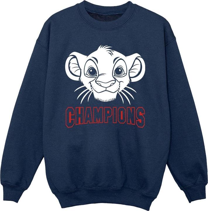 Immagine prodotto Disney The Lion King Simba Face Champion Felpa Ragazze (116)