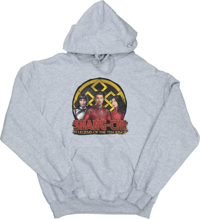 Produktbild ShangChi And The Legend Of The Ten Rings Group Logo Emblem Kapuzenpullover Mädchen (116)