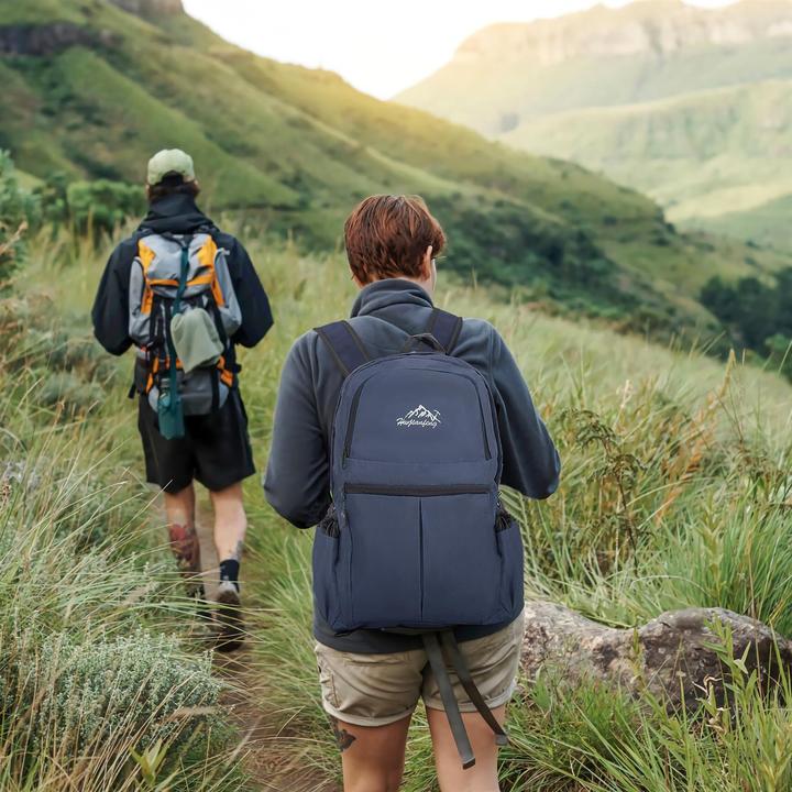 Produktbild Intirilife Faltbarer Rucksack in Dunkelblau (36 l)